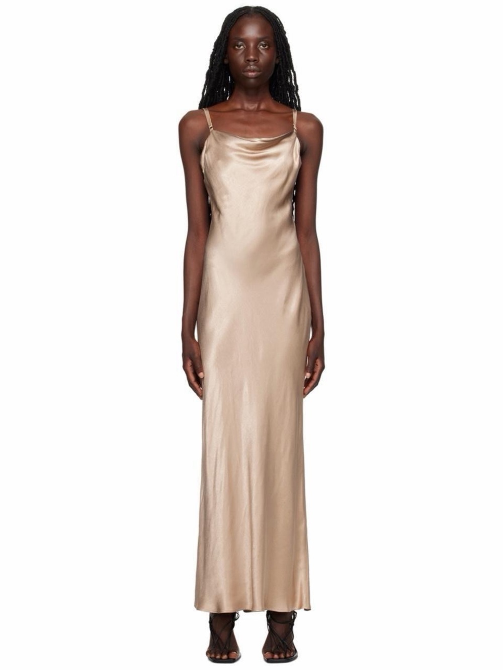 Bec + bridge taupe Malia Maxi dress